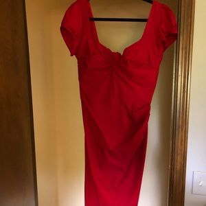 Stop Staring ‘fits like a glove’ red dress